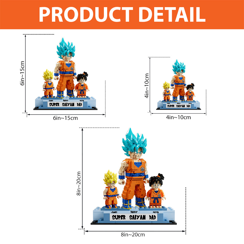 Super Dad - Personalized Seven Balls Custom Shaped Acrylic Plaque