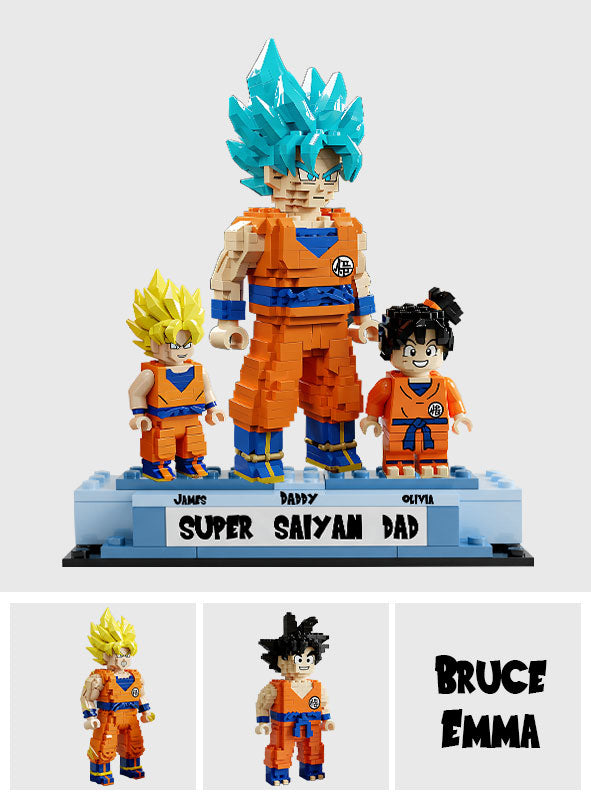 Super Dad - Personalized Seven Balls Custom Shaped Acrylic Plaque