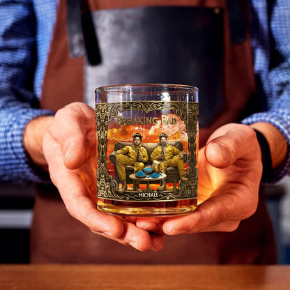 The Blue Stuff - Personalized Whiskey Glass
