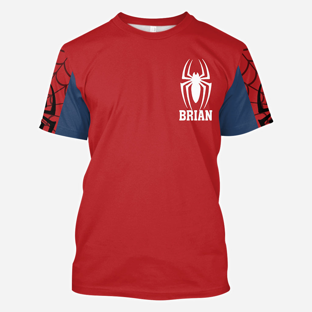 Spider Friend - Personalized Superhero All Over Shirt