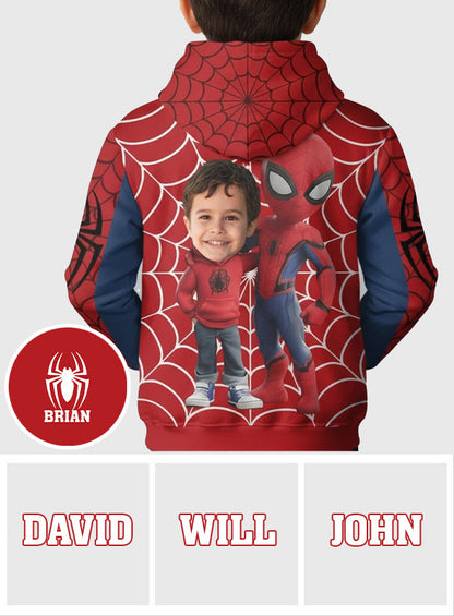 Spider Friend - Personalized Superhero All Over Shirt