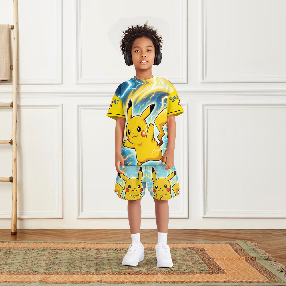 Friends - Personalized Monster Trainer Kid T-shirt & Shorts