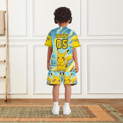 Friends - Personalized Monster Trainer Kid T-shirt & Shorts