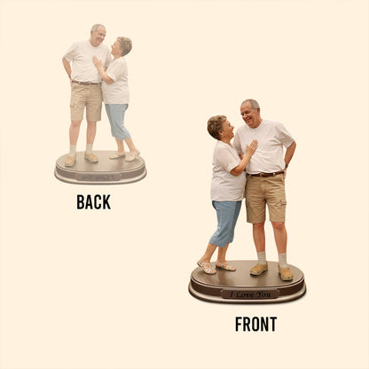 Couple Gift - Personalized Couple Custom Shaped Acrylic Plaque