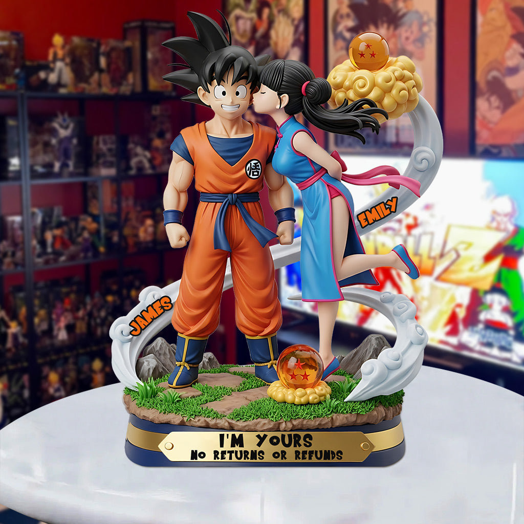 I'm Your No Return Or Refunds - Personalized Seven Balls Custom Shaped Acrylic Plaque