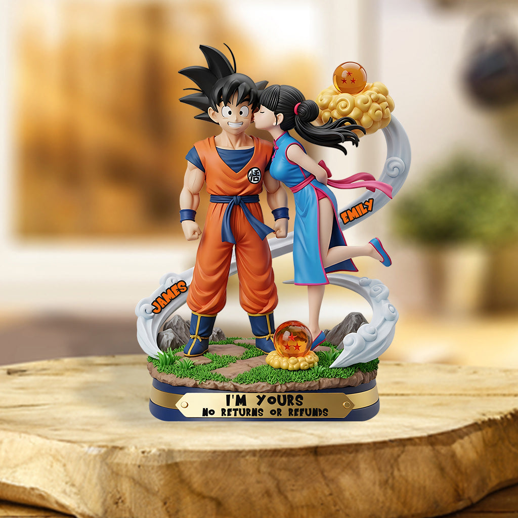 I'm Your No Return Or Refunds - Personalized Seven Balls Custom Shaped Acrylic Plaque