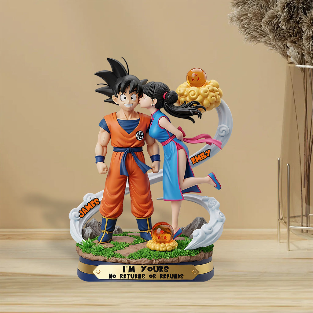 I'm Your No Return Or Refunds - Personalized Seven Balls Custom Shaped Acrylic Plaque