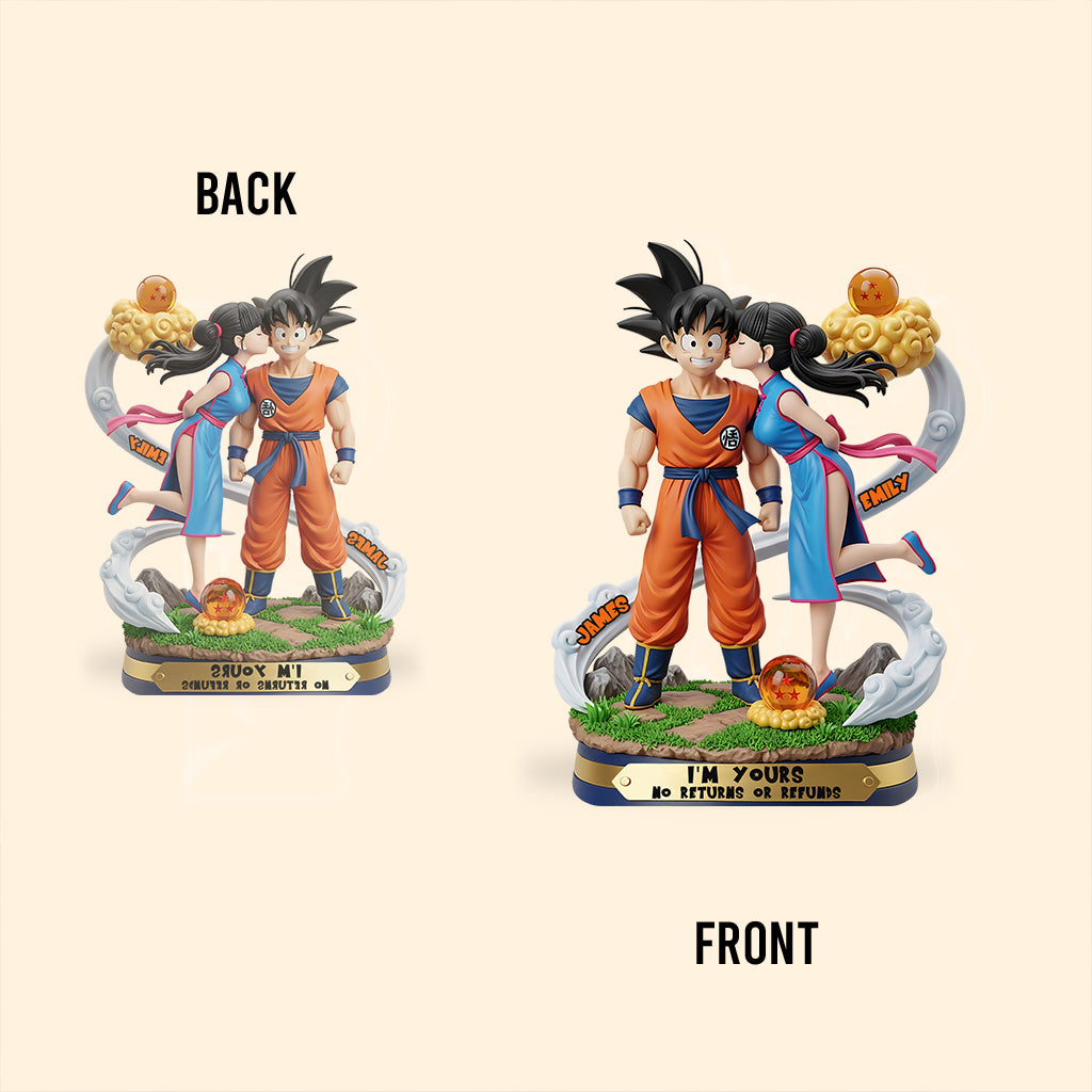 I'm Your No Return Or Refunds - Personalized Seven Balls Custom Shaped Acrylic Plaque