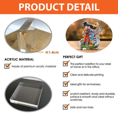 I'm Your No Return Or Refunds - Personalized Seven Balls Custom Shaped Acrylic Plaque