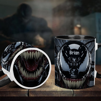 Symbiote Creature - Personalized Marvelous Universe Bottom Printed Accent Mug