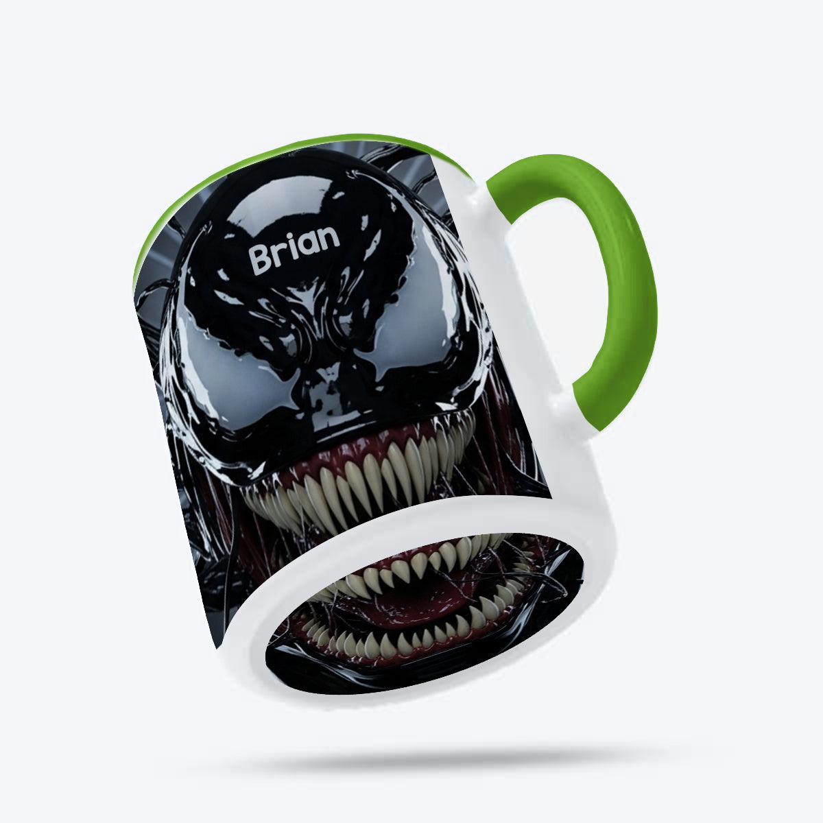 Symbiote Creature - Personalized Marvelous Universe Bottom Printed Accent Mug