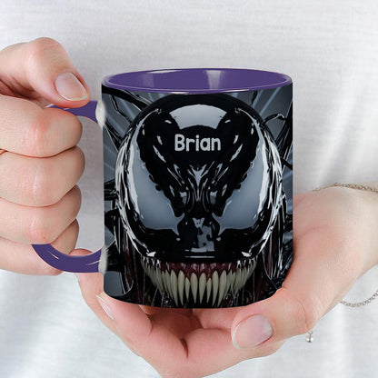 Symbiote Creature - Personalized Marvelous Universe Bottom Printed Accent Mug