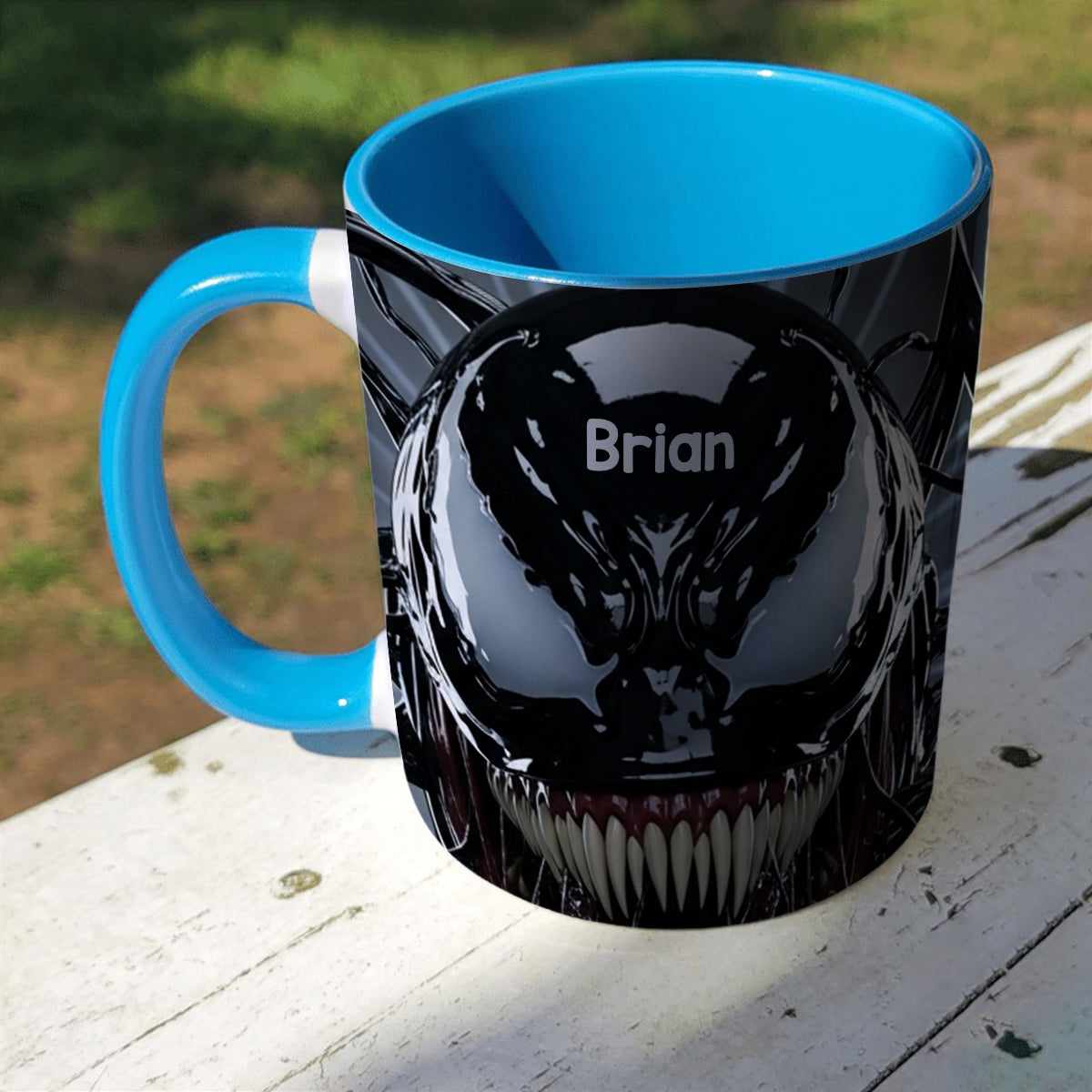 Symbiote Creature - Personalized Marvelous Universe Bottom Printed Accent Mug