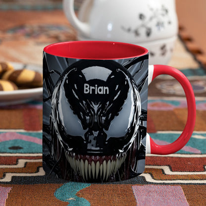 Symbiote Creature - Personalized Marvelous Universe Bottom Printed Accent Mug