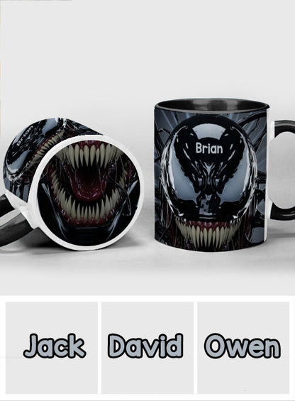 Symbiote Creature - Personalized Marvelous Universe Bottom Printed Accent Mug