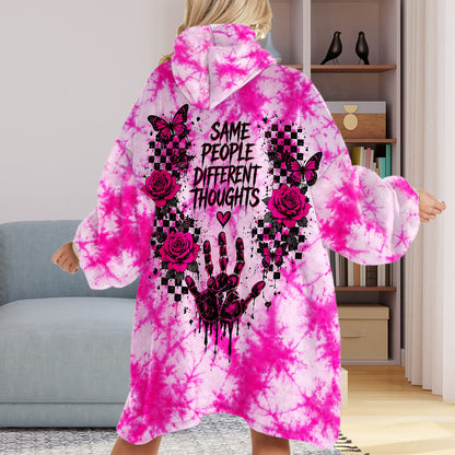 In My Horror Movie - Personalized Horror Character Blanket Hoodie