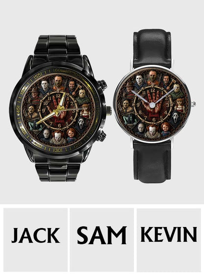 Scary Time - Personalized Horror Character Hand Watch