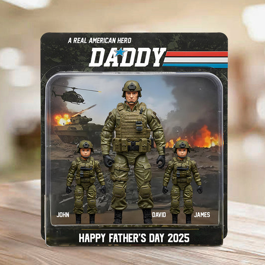 Dad’s Victory Blaster - Personalized Father Custom Shaped Acrylic Plaque
