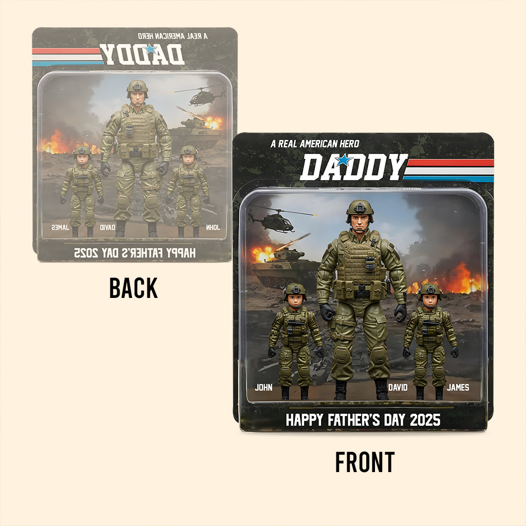 Dad’s Victory Blaster - Personalized Father Custom Shaped Acrylic Plaque