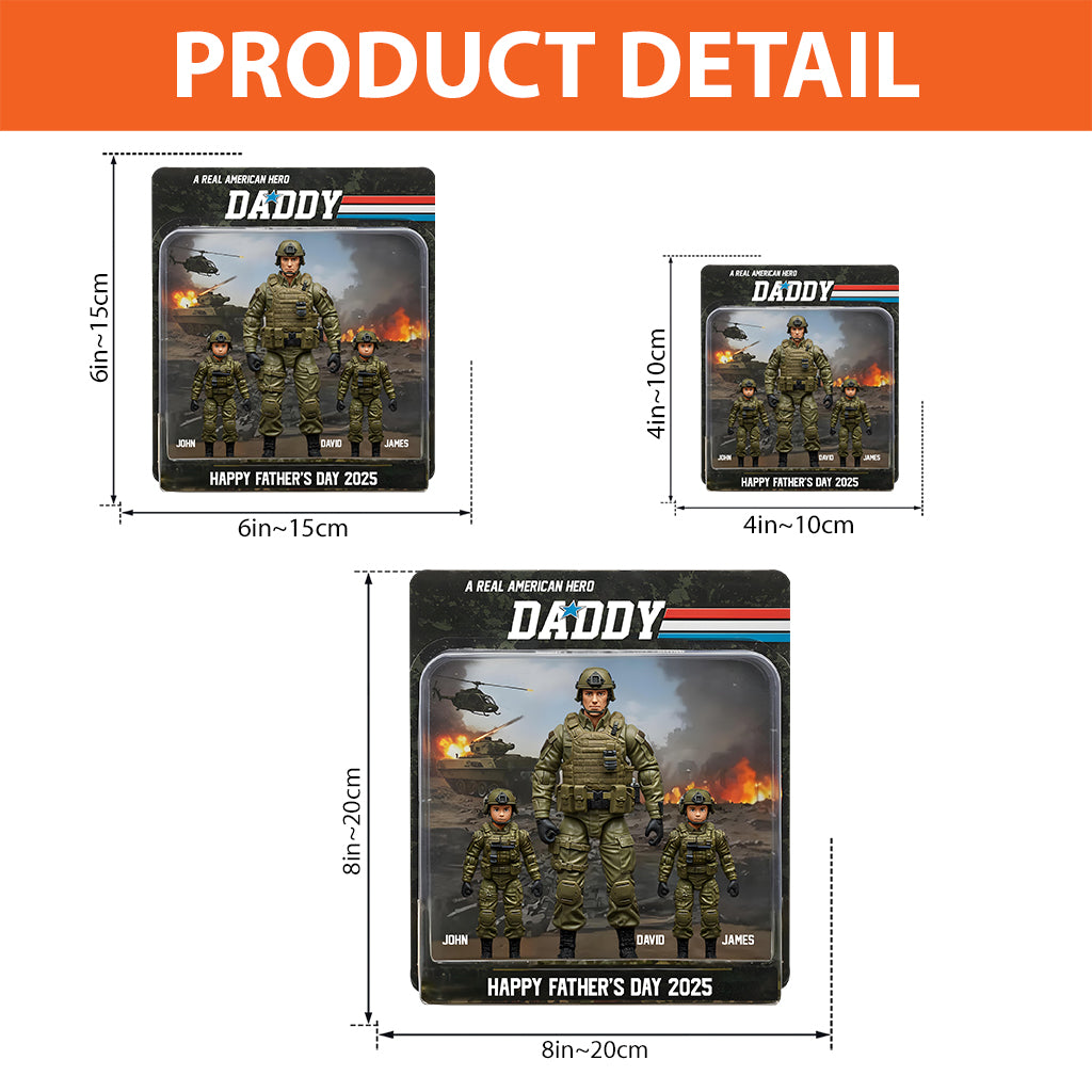 Dad’s Victory Blaster - Personalized Father Custom Shaped Acrylic Plaque