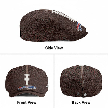 American Football Season - Personalized Football Newsboy Cap