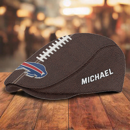 American Football Season - Personalized Football Newsboy Cap