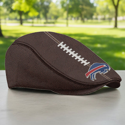 American Football Season - Personalized Football Newsboy Cap