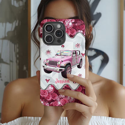 Glitter Car - Personalized Car Full Print Phone Case