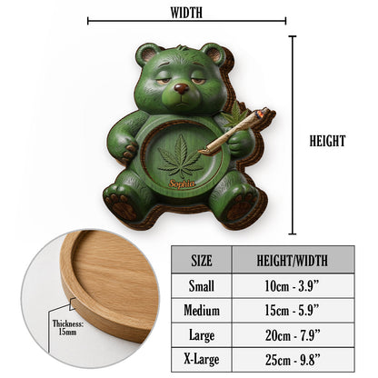 Get High - Personalized Weed Wood Tray