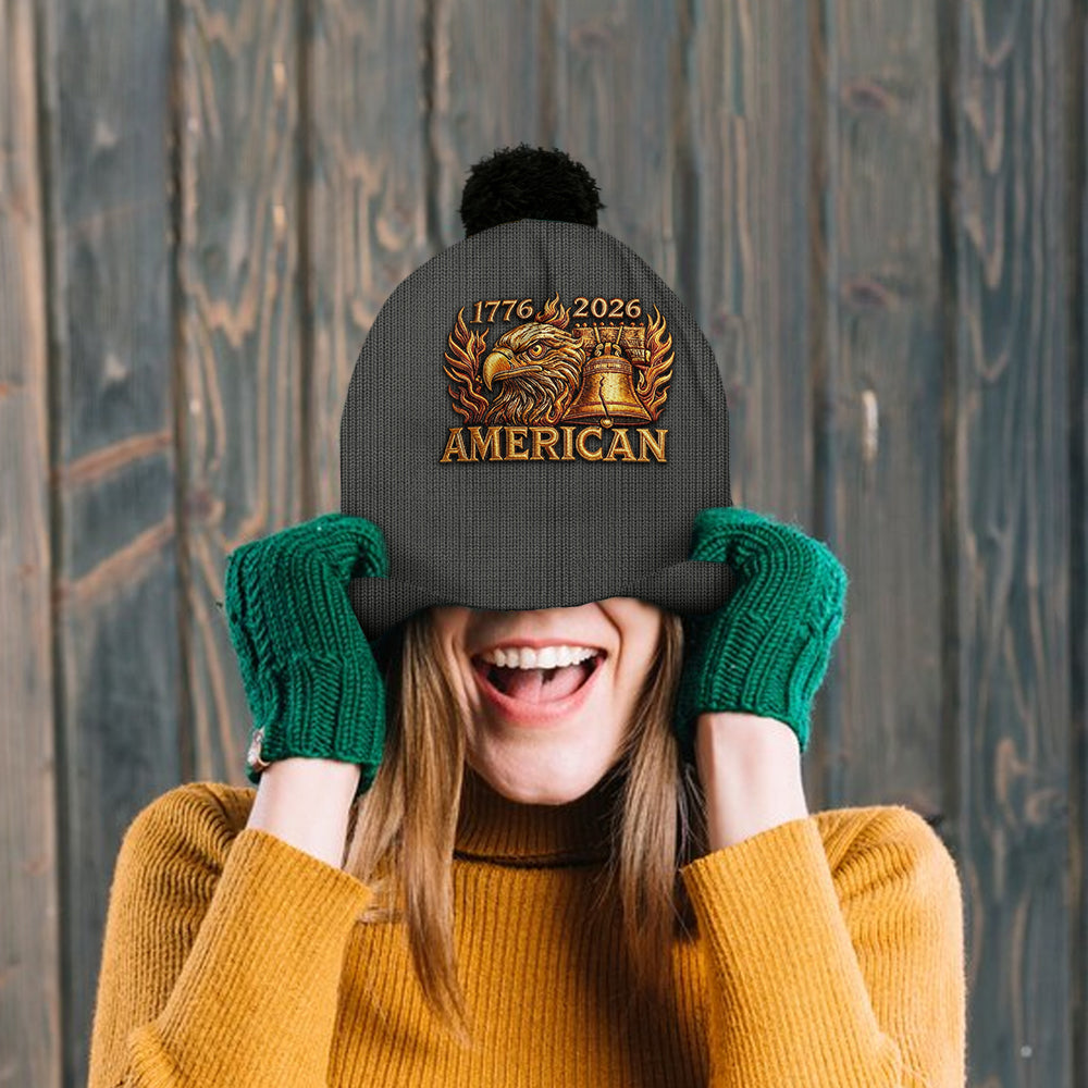 U.S. 250th Anniversary - Personalized Patriot Beanie Hat