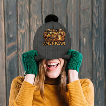 U.S. 250th Anniversary - Personalized Patriot Beanie Hat