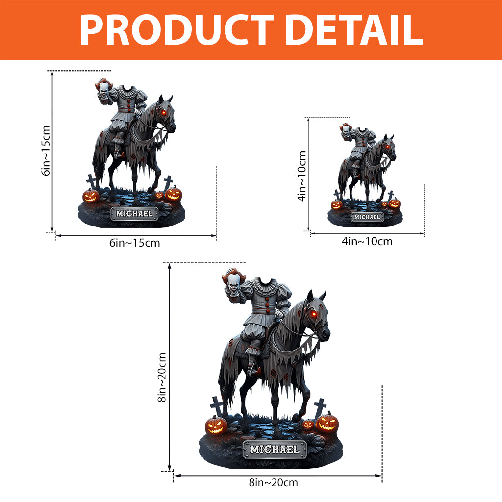 Horror Headless Knight - Personalized Horror Character Custom Shaped Acrylic Plaque