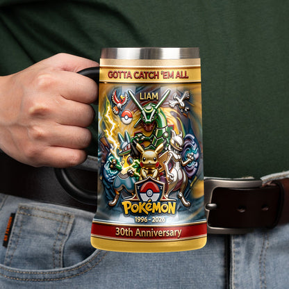 Monster Trainer Adventure - Personalized Monster Trainer Beer Stein