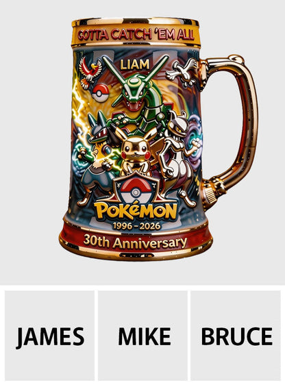 Monster Trainer Adventure - Personalized Monster Trainer Beer Stein