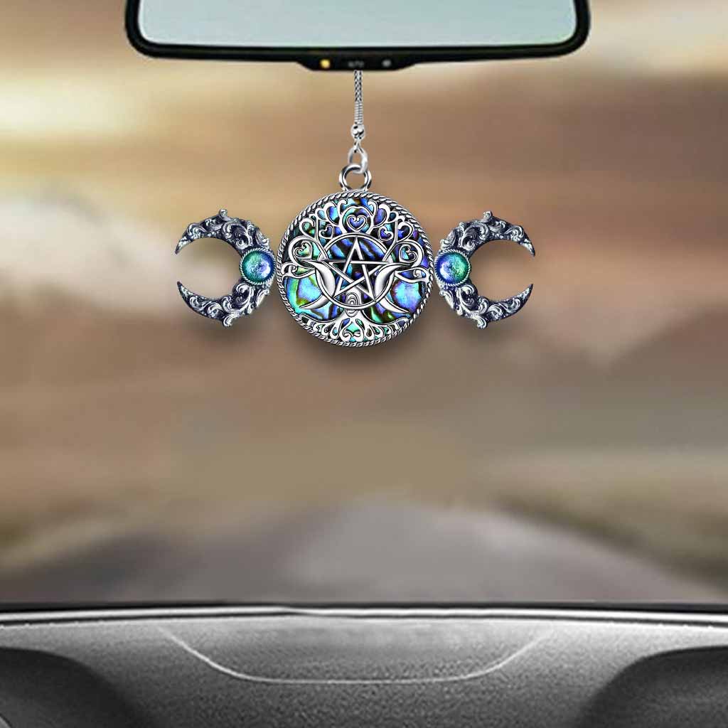 Magic Witch - Car Ornament (Printed On Both Sides) With 3D Pattern Print