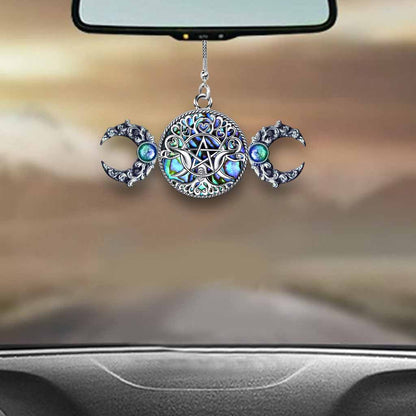 Magic Witch - Car Ornament (Printed On Both Sides) With 3D Pattern Print