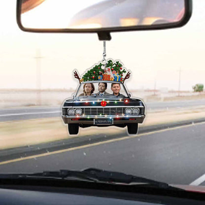 Get In Loser We're Going - Hunting Transparent Car Ornament