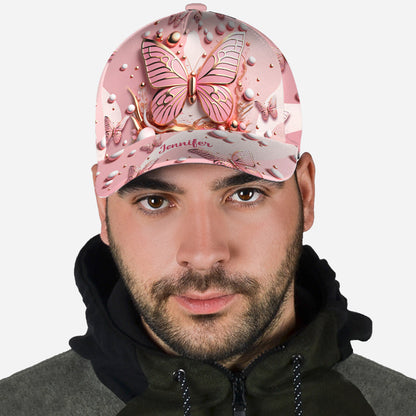Love Butterflies - Personalized Butterfly Classic Cap