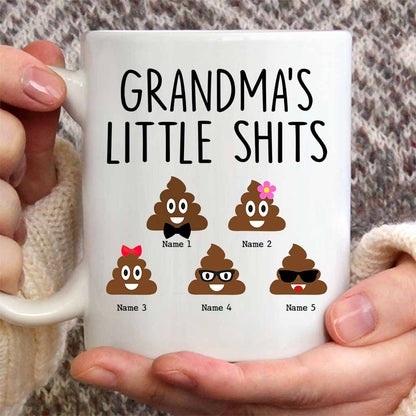 Grandma's Little Cuties - Personalized Mother's Day Mug