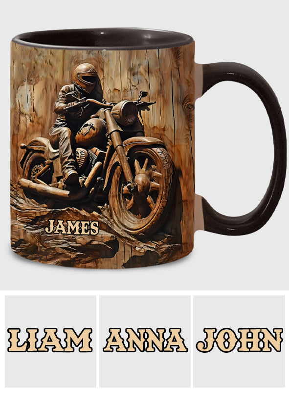 Biker - Personalized Biker Accent Mug