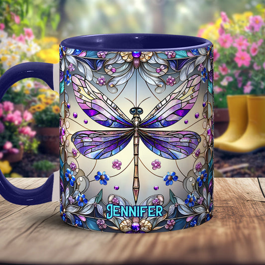 Green Lady - Personalized Gardening Accent Mug