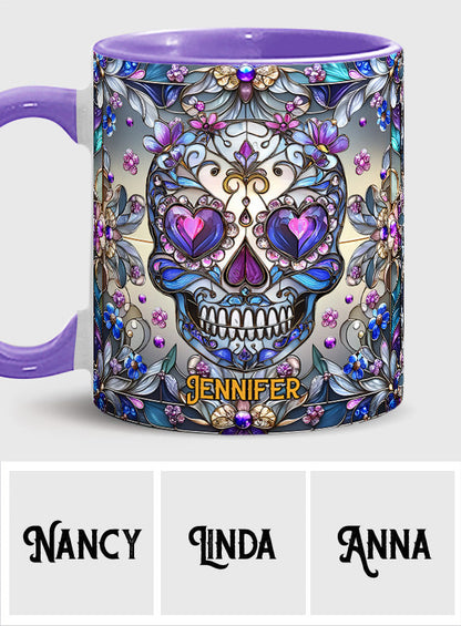 Love Skulls - Personalized Skull Accent Mug