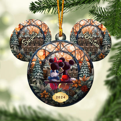 You & Me This Christmas - Personalized Mouse Ornament