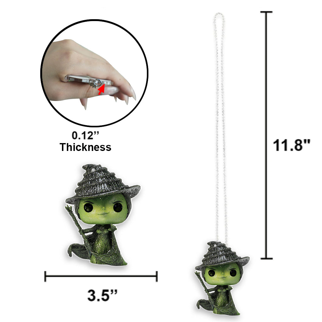 Wicked Changed For Good - Personalized Transparent Car Ornament