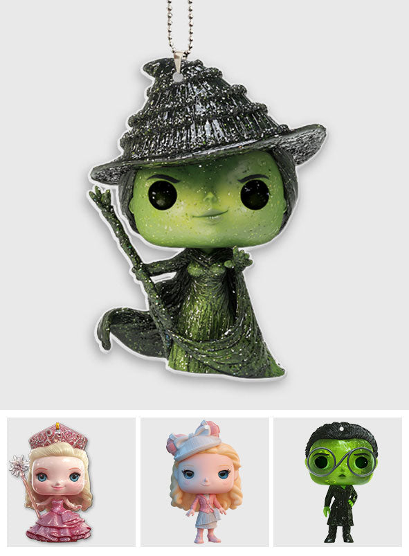 Wicked Changed For Good - Personalized Transparent Car Ornament