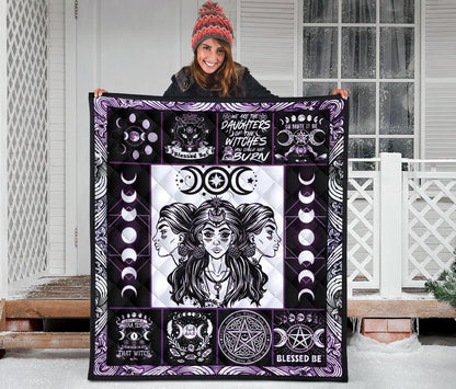 Triple Goddess Wicca - Witch Quilt 0822