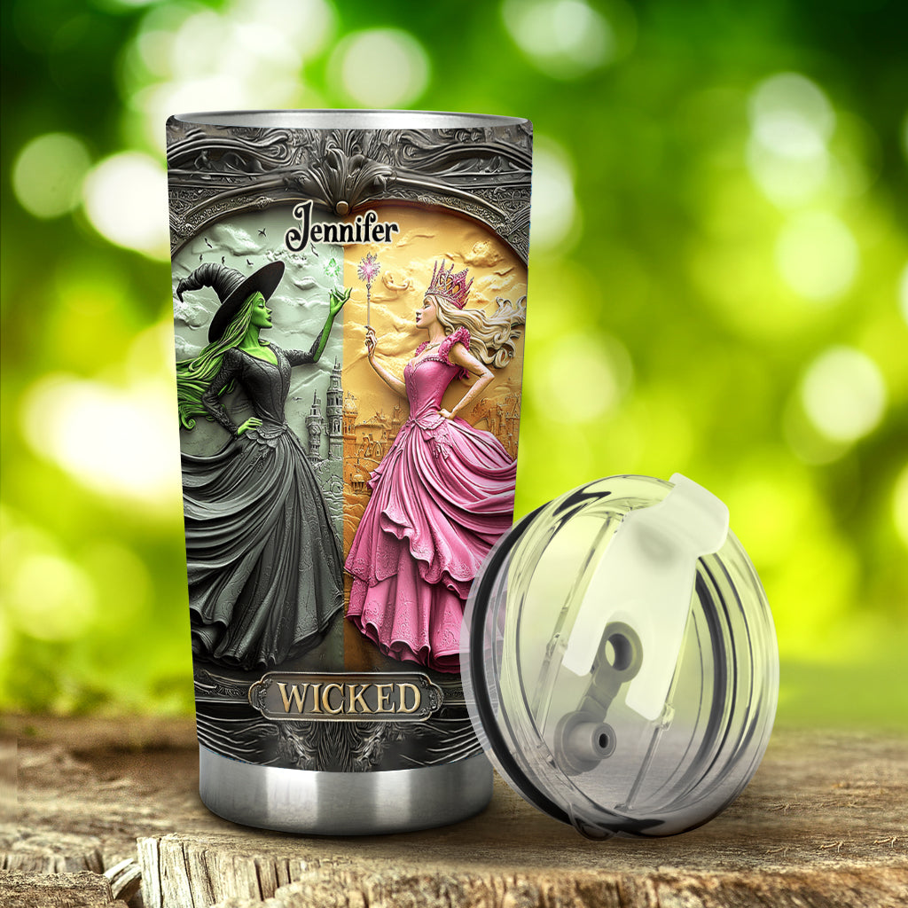 Changed For Good Witch & Princess - Personalized Tumbler