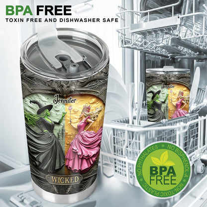 Changed For Good Witch & Princess - Personalized Tumbler