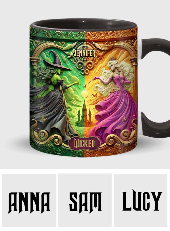 Changed For Good Witch & Princess - Personalized Accent Mug