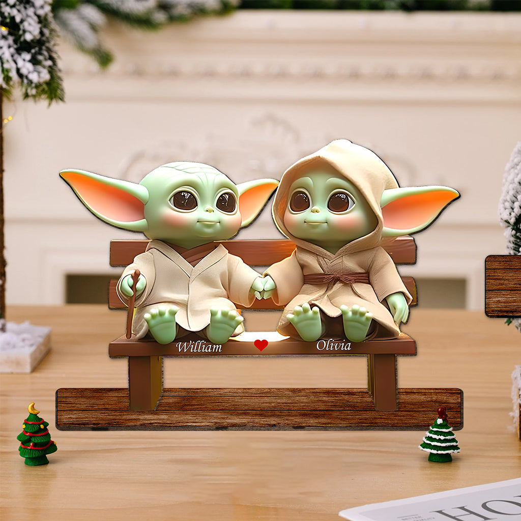 You & Me We Got This - Personalized The Force 1 Layered Big Freestanding